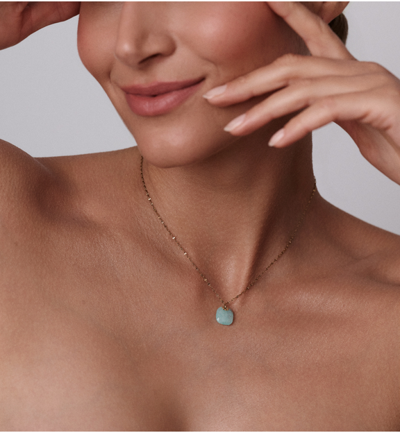 Naszyjnik z amazonitem Island Elegance NPA1231