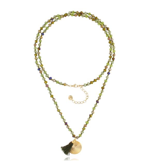 Naszyjnik długi z kryształkami Summer Song NSH0070