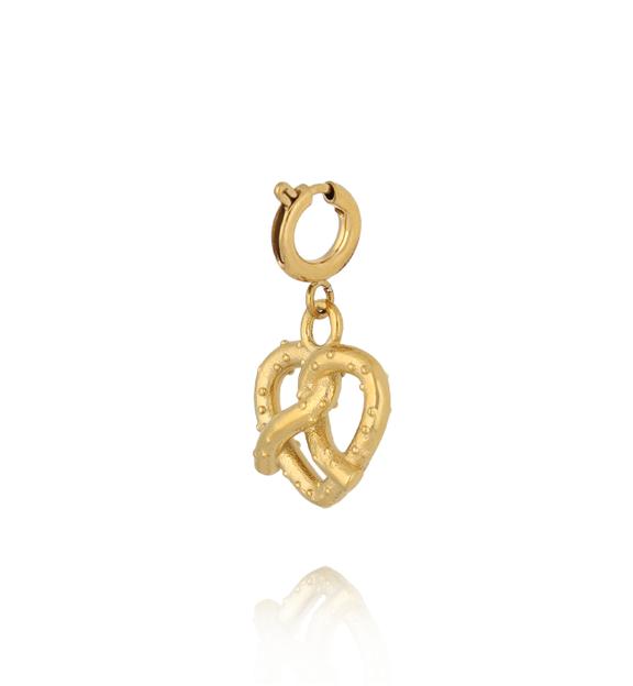 Charms złote serce z precla CHA0262