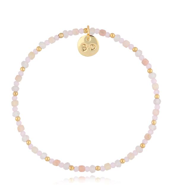 Bransoletka różowa Alejandra BTW1643