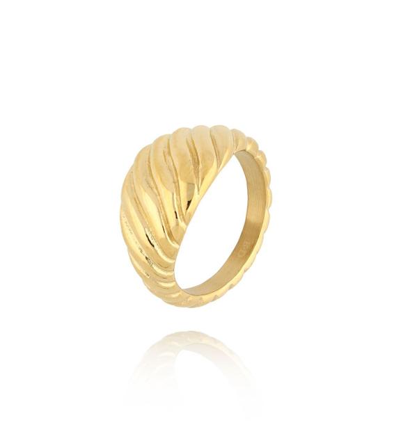 Pierścionek złoty skręcany Twist PSA0691
