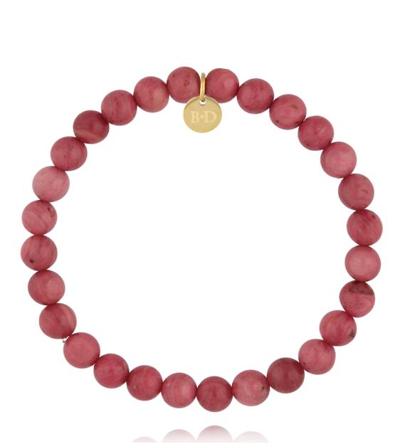 Bransoletka z rodonitu BTW3732