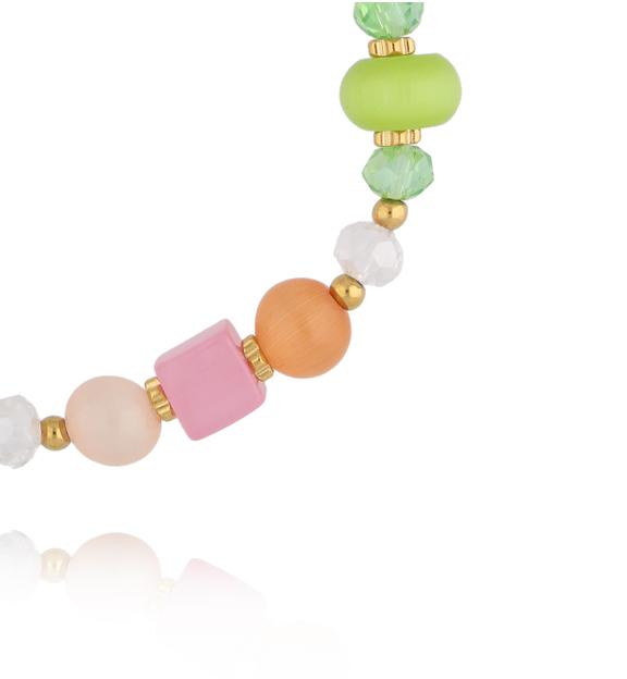Bransoletka w pastelowych kolorach BSC2340