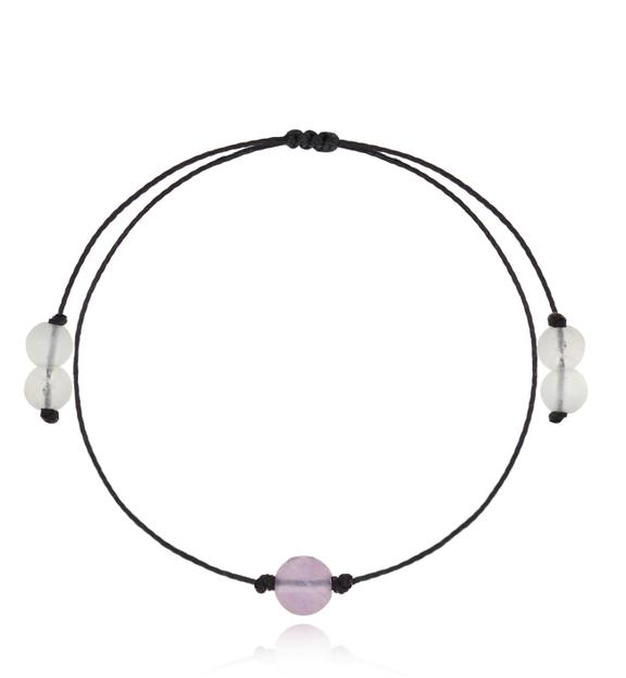 Bransoletka z fluorytem Birthstones BGL0785
