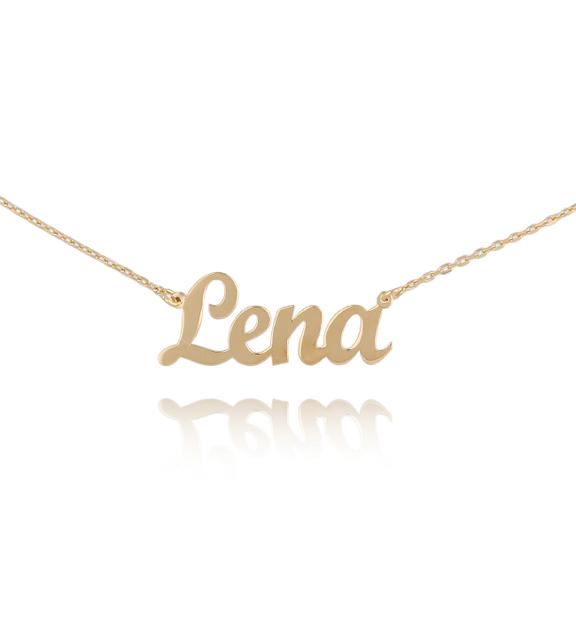 Naszyjnik pozłacany LENA NAT0233