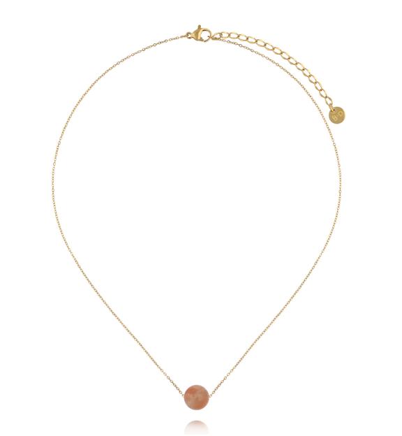 Naszyjnik z kamieniem słonecznym NLB0392