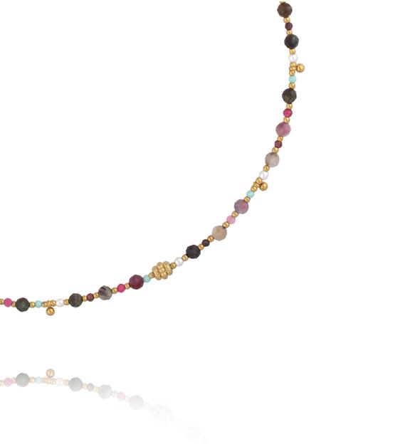 Naszyjnik z naturalnych kamieni NEA0085