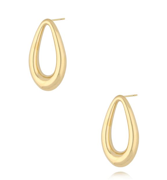 Kolczyki łezki złote KRG1076