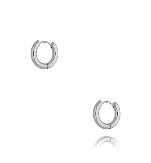 Kolczyki srebrne kółka małe II Basic Hoop KSA0134