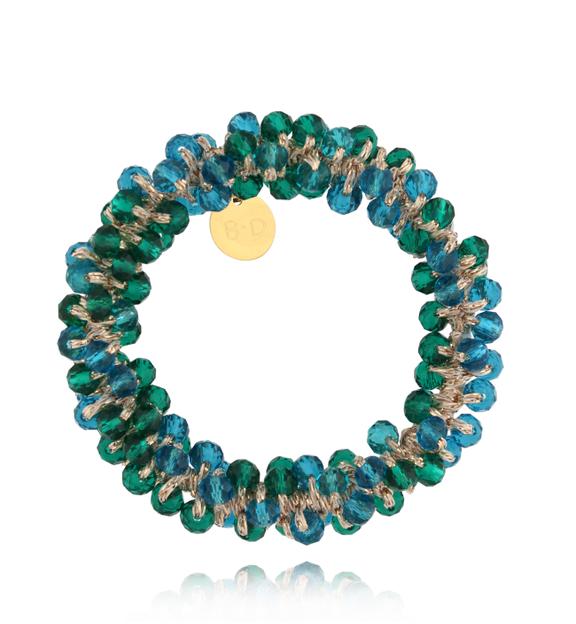 Gumka do włosów z kryształkami morska Luminous GWE0021