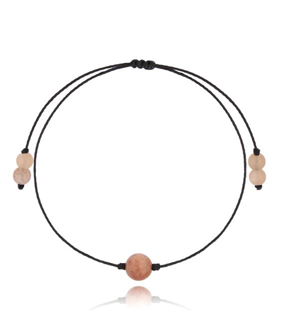 Bransoletka z kamieniami słonecznymi Birthstones BGL0737