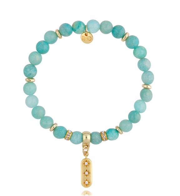 Bransoletka z amazonitami My Stars BMMH3981