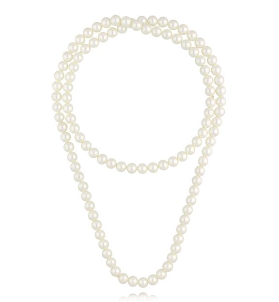 Naszyjnik z perłami długi NPE0305