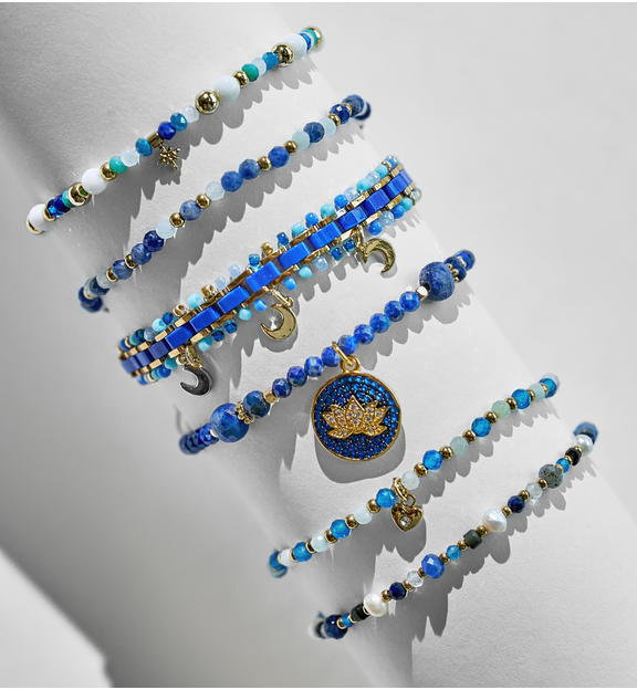 Bransoletka niebieska Tala BBI0038