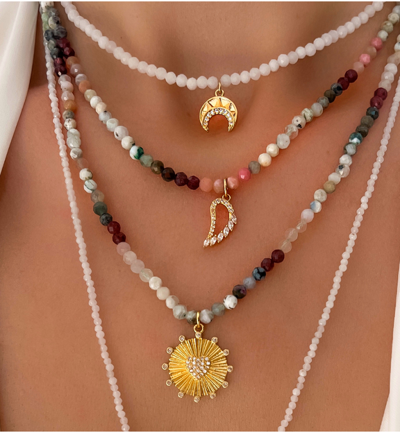 Naszyjnik kolorowy ze skrzydełkiem Dreams NTW0494