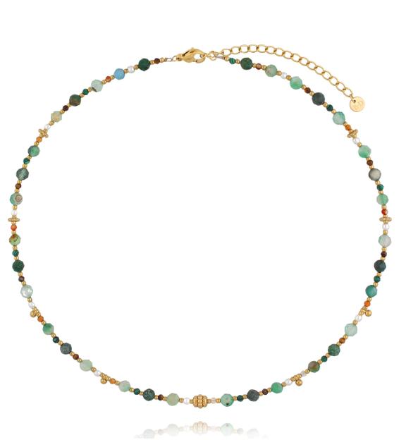 Naszyjnik z naturalnych kamieni NEA0086