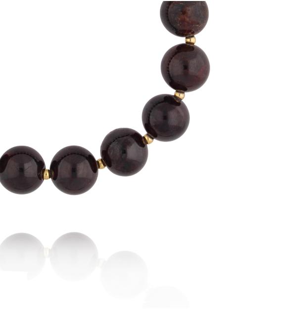 Bransoletka z granatami BPA0624