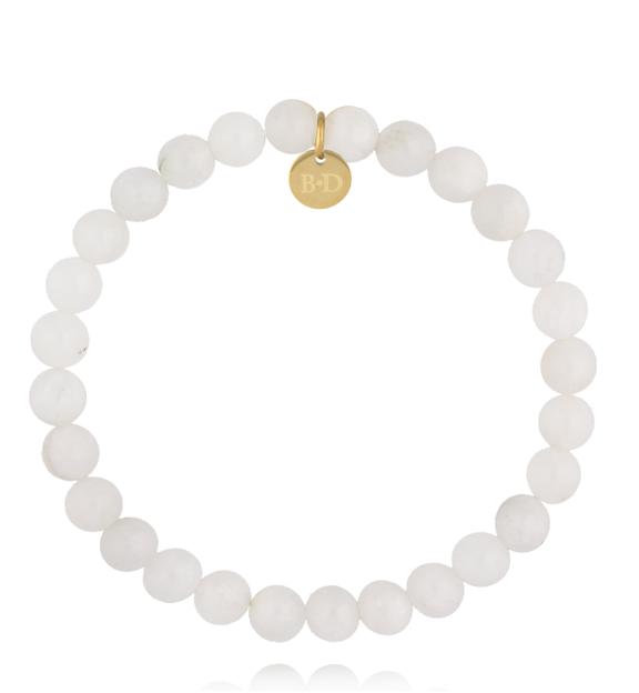 Bransoletka z kamienia księżycowego BTW3722