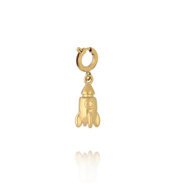 Charms złota rakieta kosmiczna CHA0200