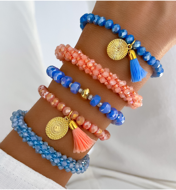 Bransoletka z kryształkami Summer Song BSH0078