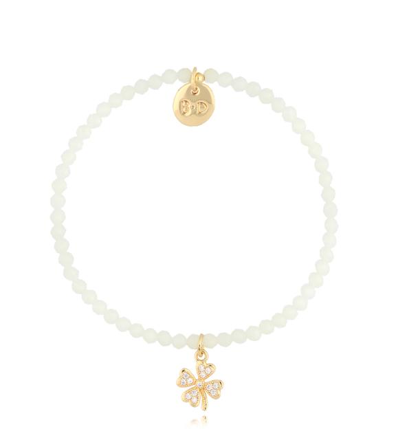 Bransoletka pastelowa pistacjowa Alfdis BTW2015