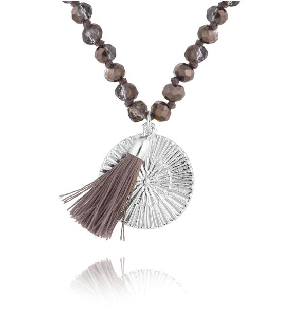 Naszyjnik długi z kryształkami Summer Song NSH0081