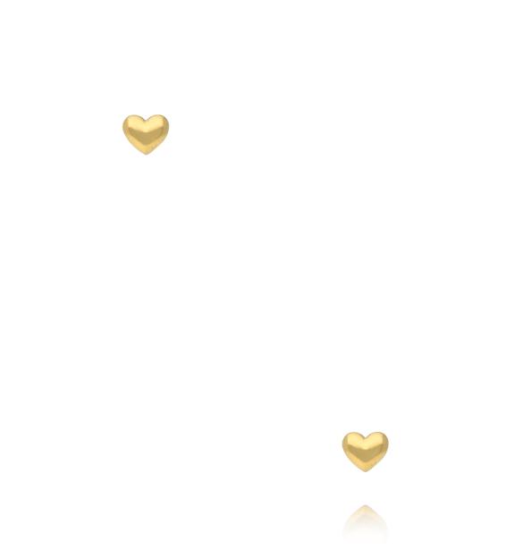 Kolczyki w kształcie serca KSY0555