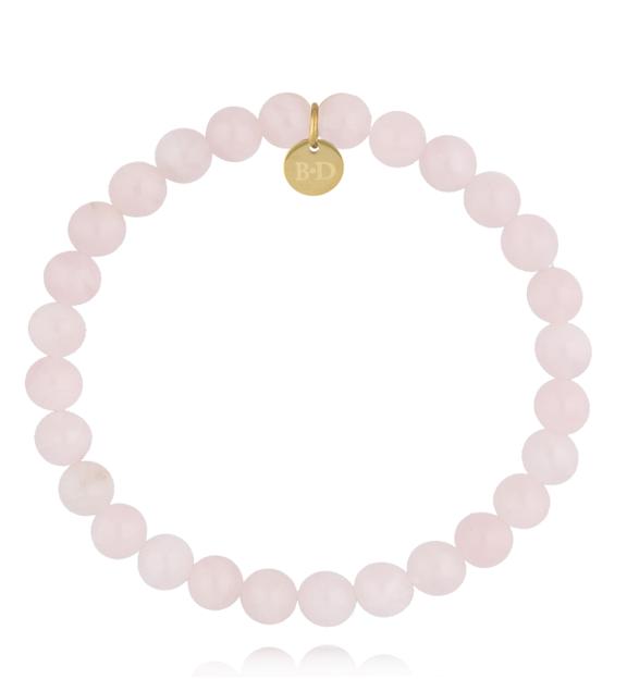 Bransoletka z kwarcami różowymi BTW3713
