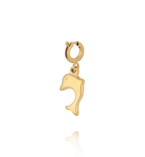 Charms złoty delfin CHA0274