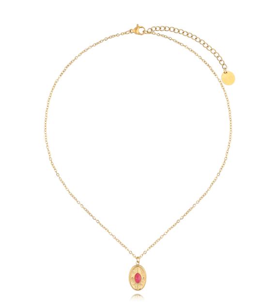 Naszyjnik złoty z zawieszką Machida NSY0120