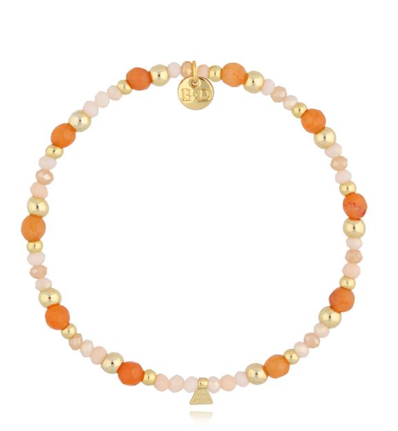 Bransoletka pomarańczowa Tala BBI0018