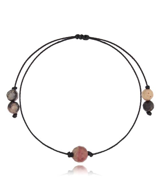 Bransoletka z rodonitem Birthstones BGL0747