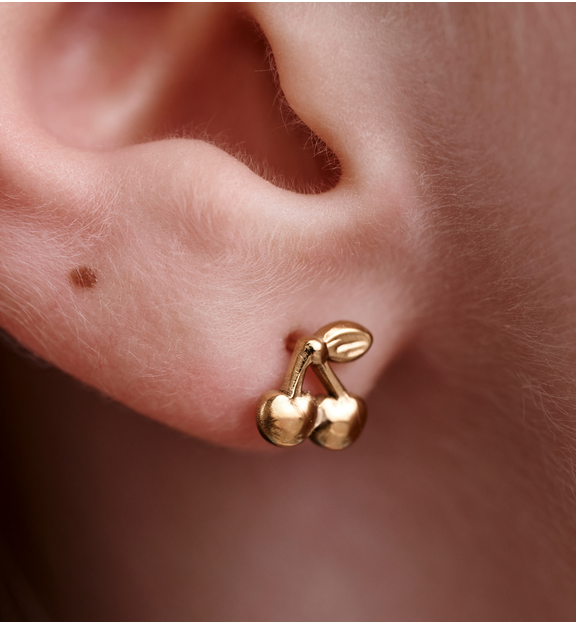 Kolczyki w kształcie wisienek KSY0544