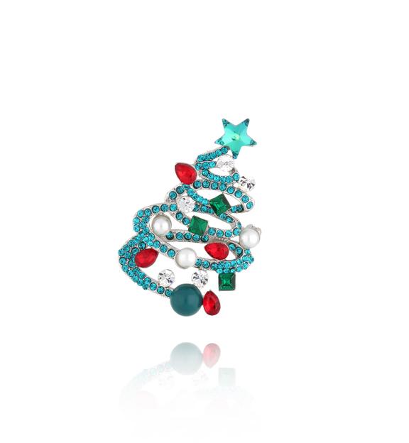 Broszka świąteczna z choinką Albero di Natale BRSS0185