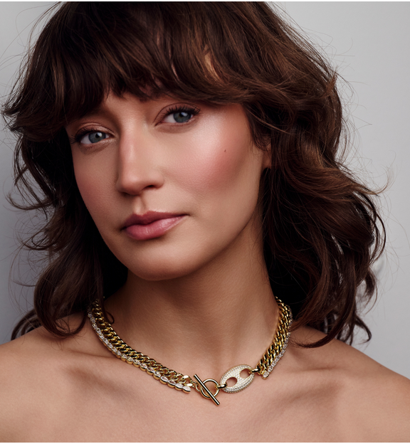 Naszyjnik złoty łańcuch Misaki NRG0519