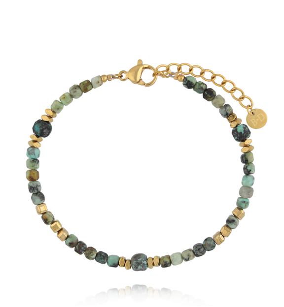 Bransoletka z turkusu afrykańskiego BPA0577