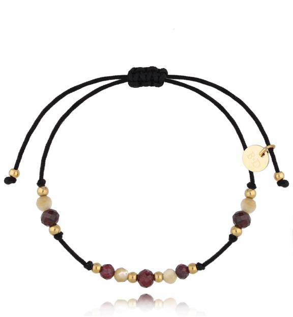 Bransoletka z granatami Universe Stones BSC1404