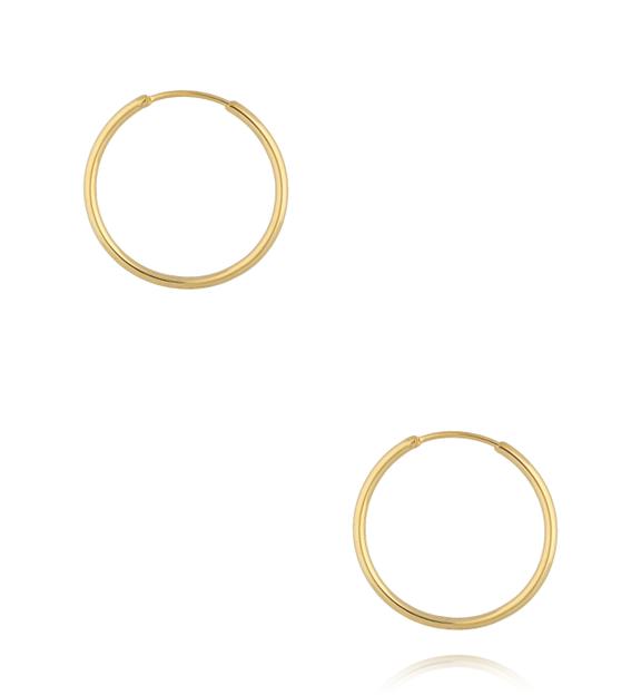 Klasyczne złote kółka 30 mm KSA2525