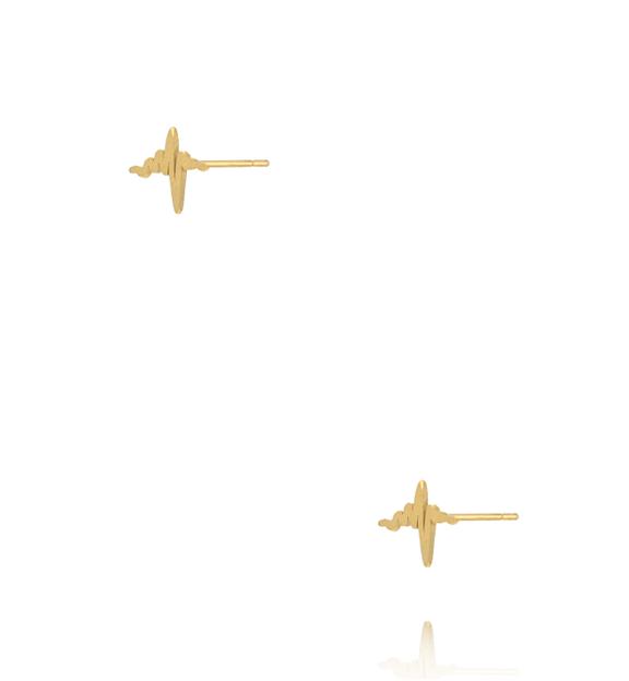 Kolczyki z motywem linii życia KSY0571