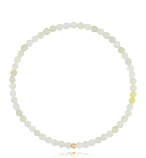 Bransoletka z zielonymi opalami Basic BTW1561