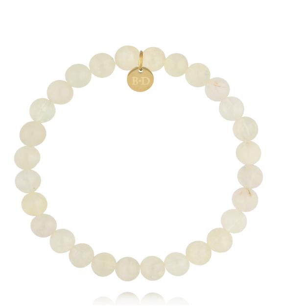 Bransoletka z kwarcu lemon BTW3715