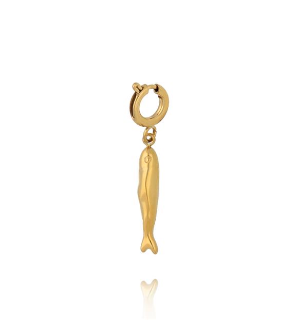 Charms złota smukła rybka CHA0122