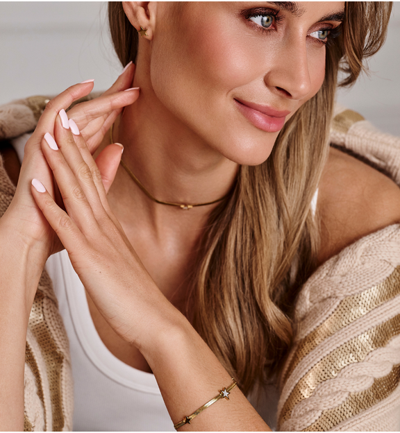 Zestaw biżuterii z motywem gwiazdki ZN0080