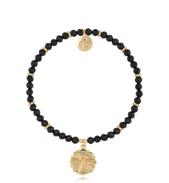 Bransoletka z turmalinami i ważką Andrea BTW2187