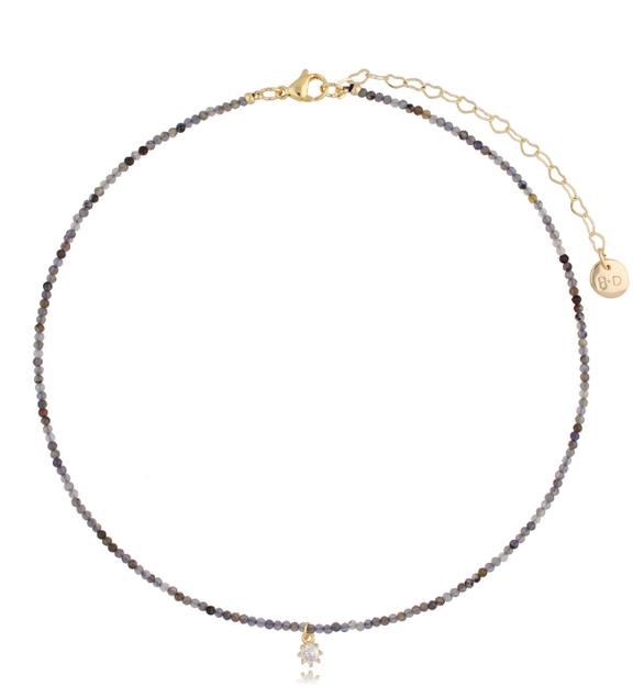 Naszyjnik z jolitami Surya NTW0313