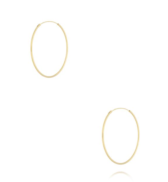 Kolczyki koła złote KCA0184