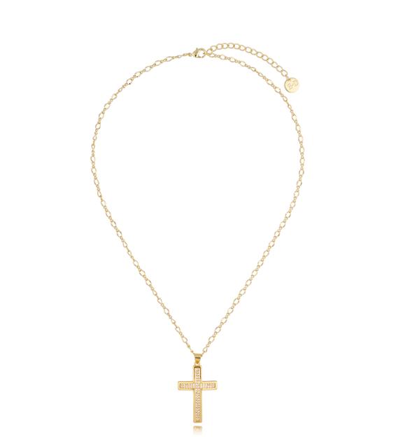 Naszyjnik z krzyżykiem złoty Madeline NRG0447