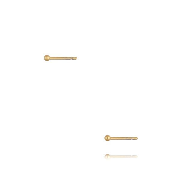 Kolczyki złote kulki Soulmate 2 mm KSA0641