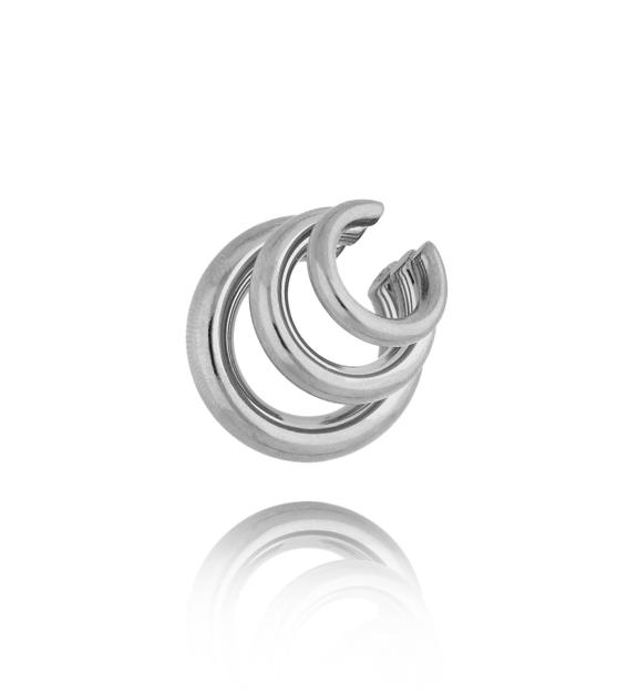 Nausznica srebrna potrójna Sallie KSA0750