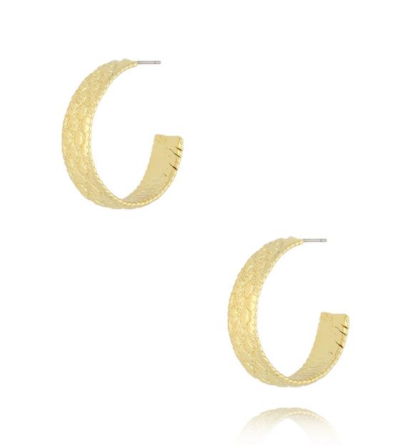 Kolczyki złote koła Amy KRG0998